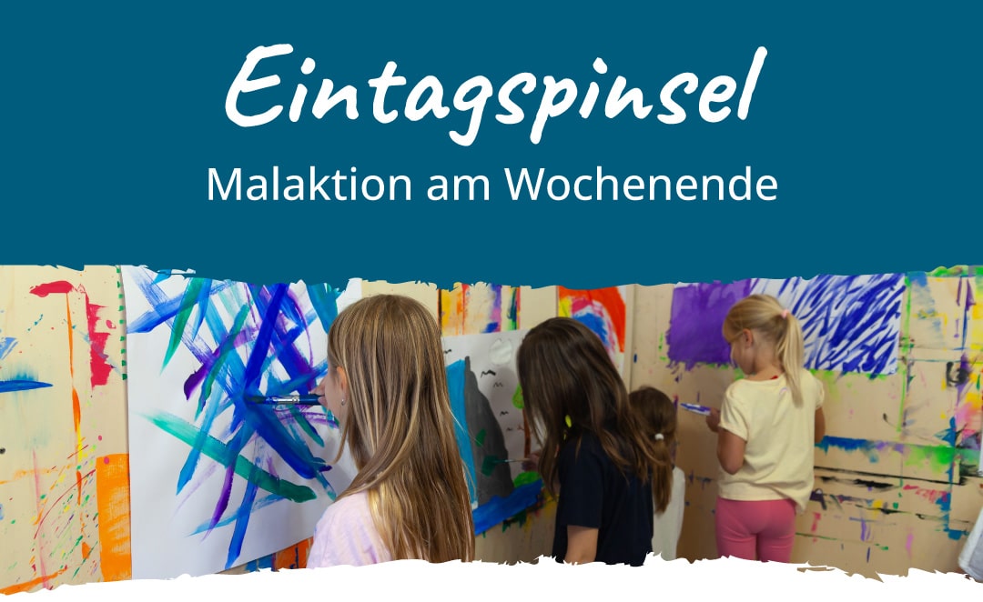 Eintagspinsel - Reinschnuppern im Malraum